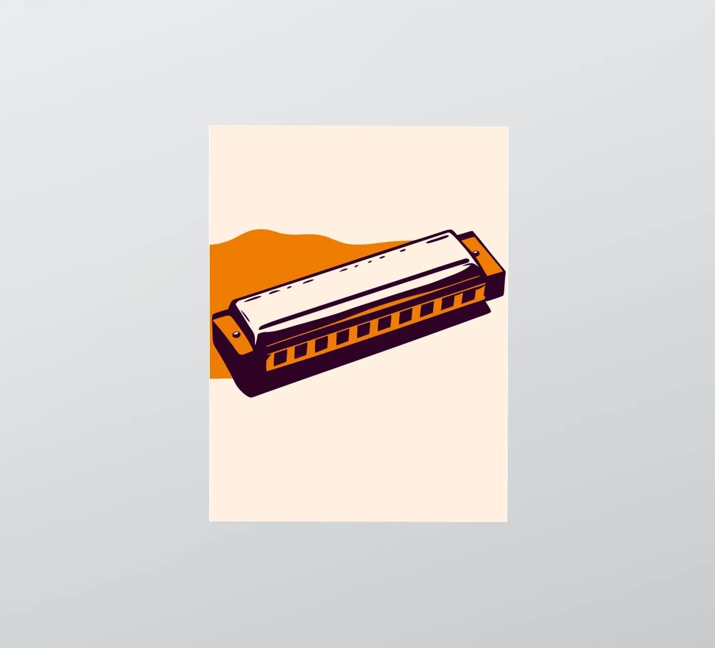 Harmonica sticker by MUSIC EDITION