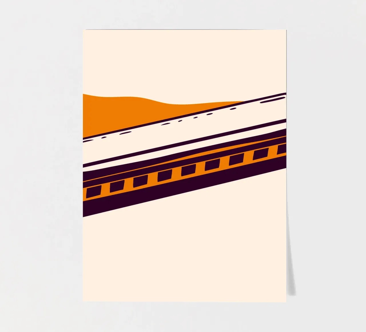 Harmonica sticker sheet by MUSIC EDITION