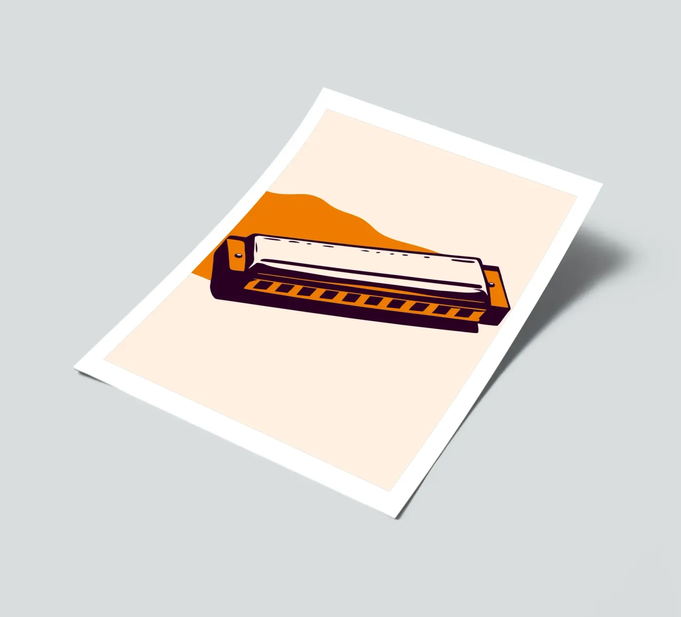 Harmonica foglio adesivo da MUSIC EDITION