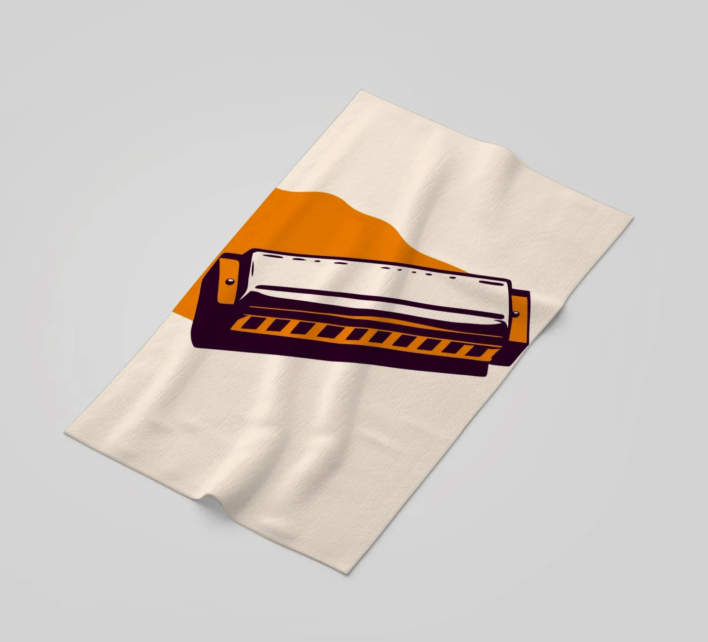 Harmonica Strandtuch von MUSIC EDITION
