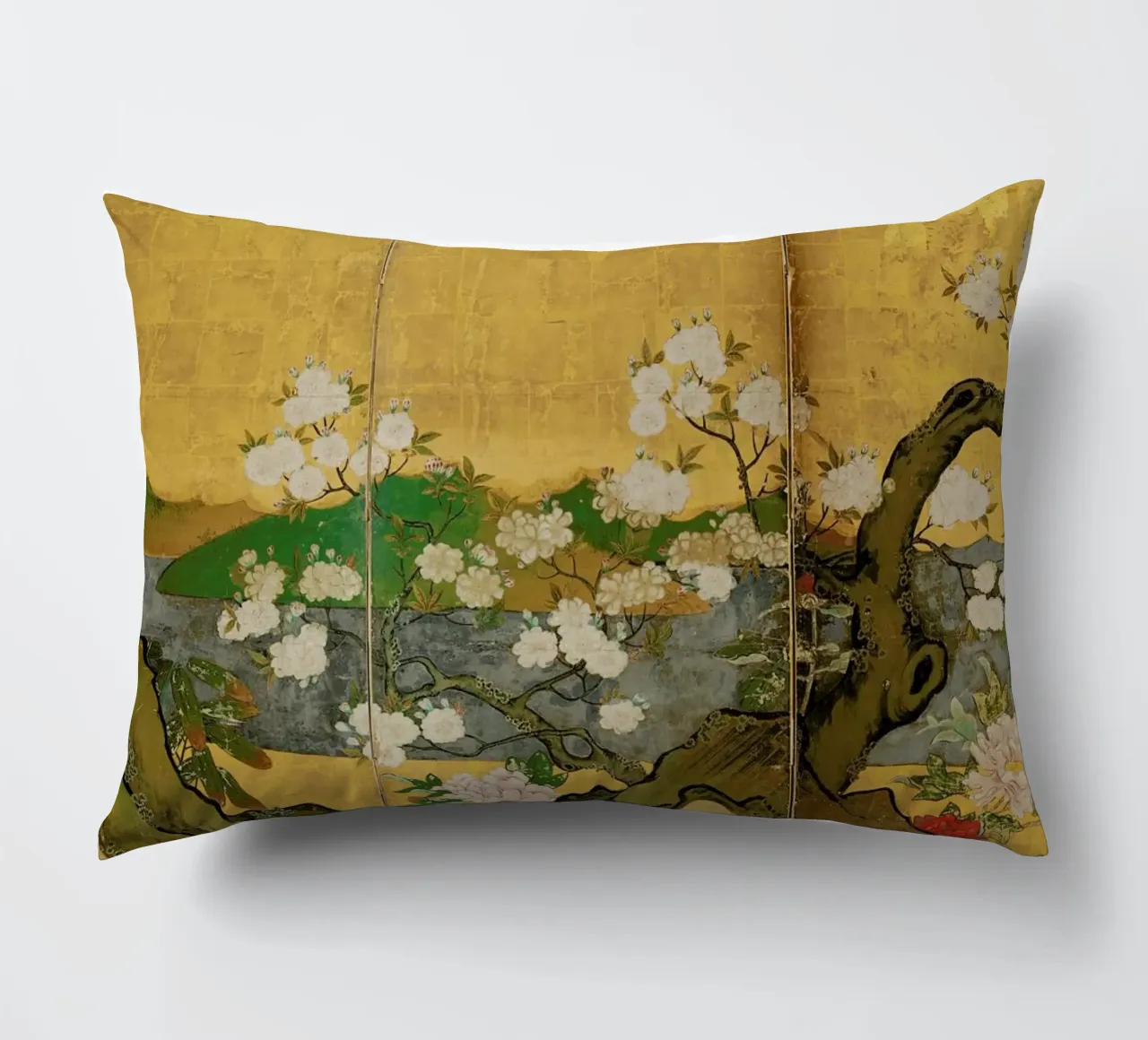 Flowers in a Landscape cuscino da ARTOTHEK