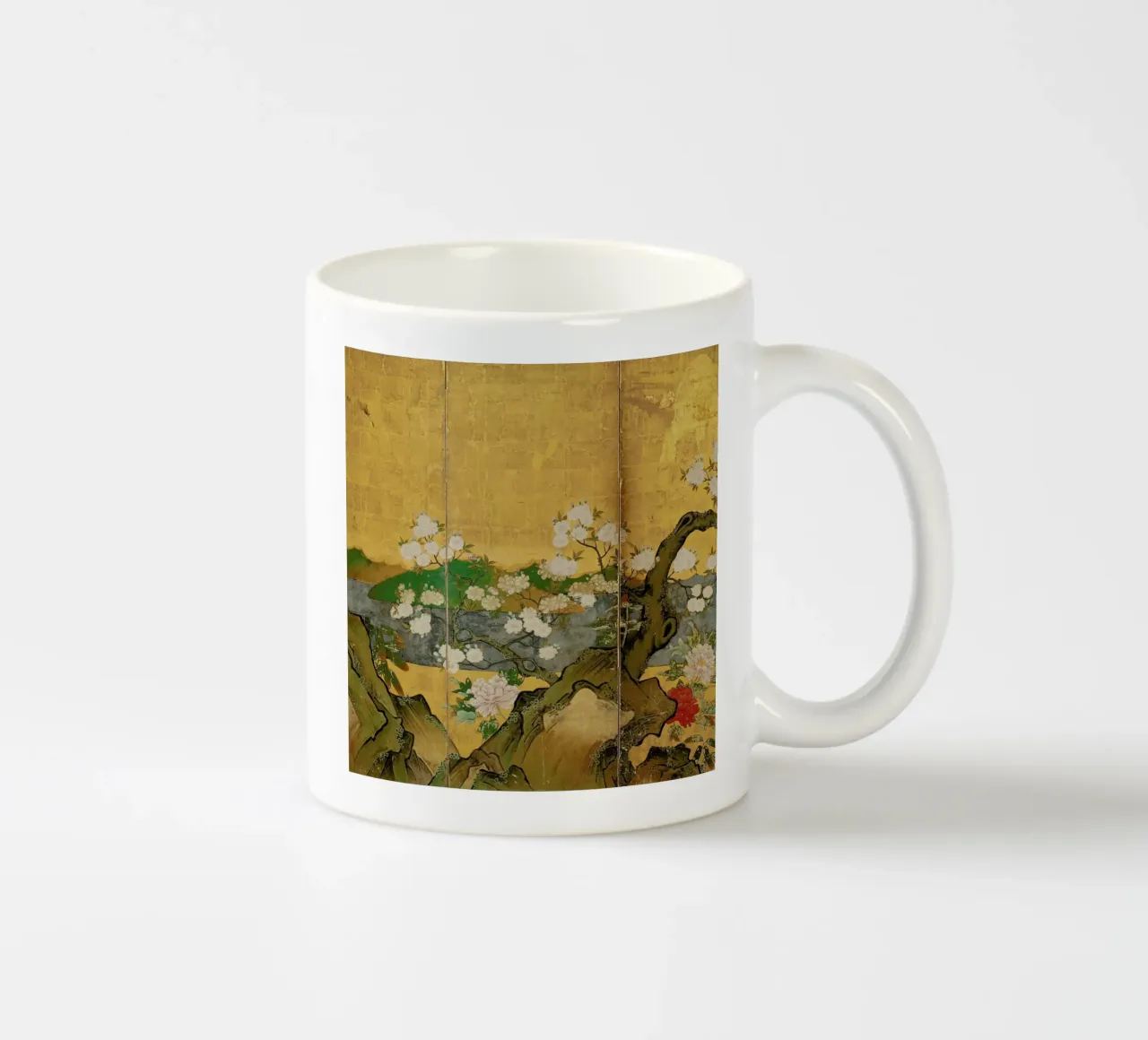 Flowers in a Landscape tazza in ceramica da ARTOTHEK