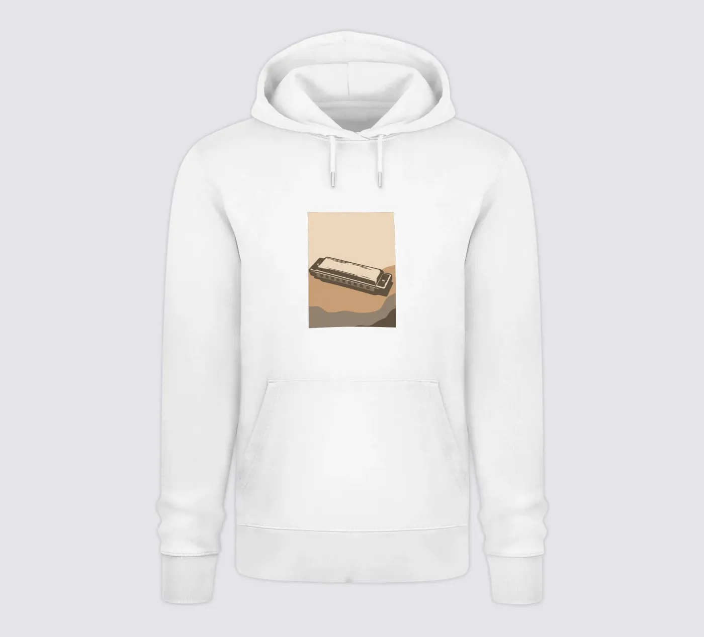 Harmonica hoodie by MUSIC EDITION