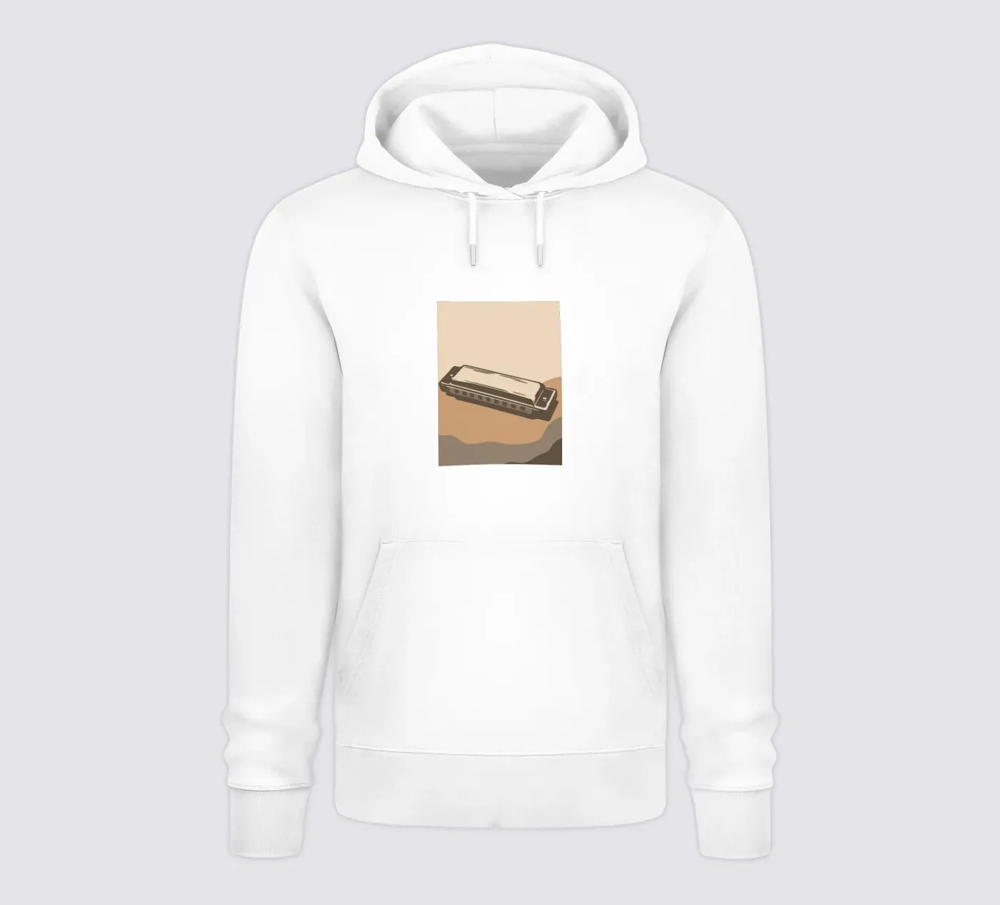 Harmonica hoodie by MUSIC EDITION
