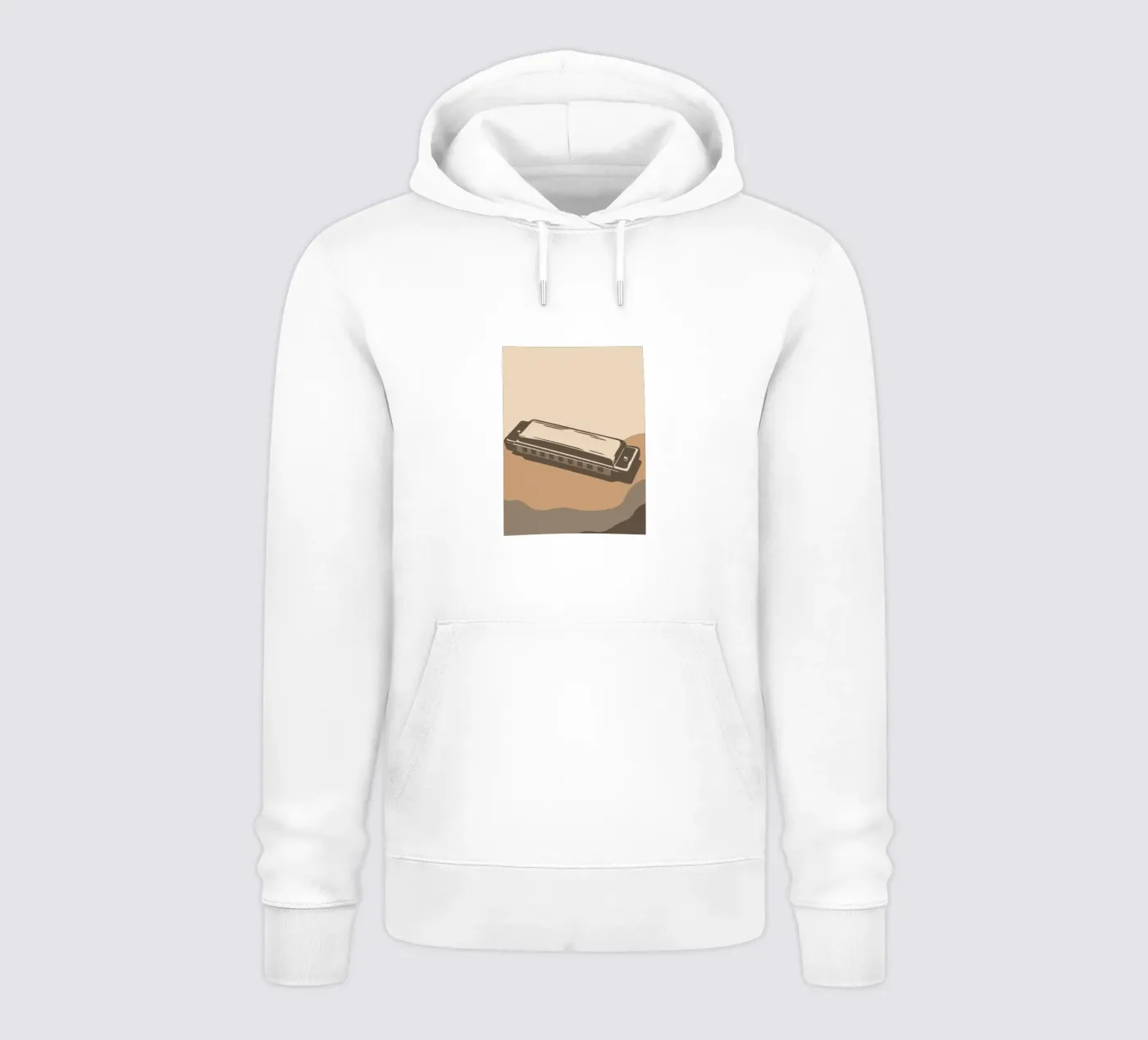 Harmonica sweat à capuche de MUSIC EDITION