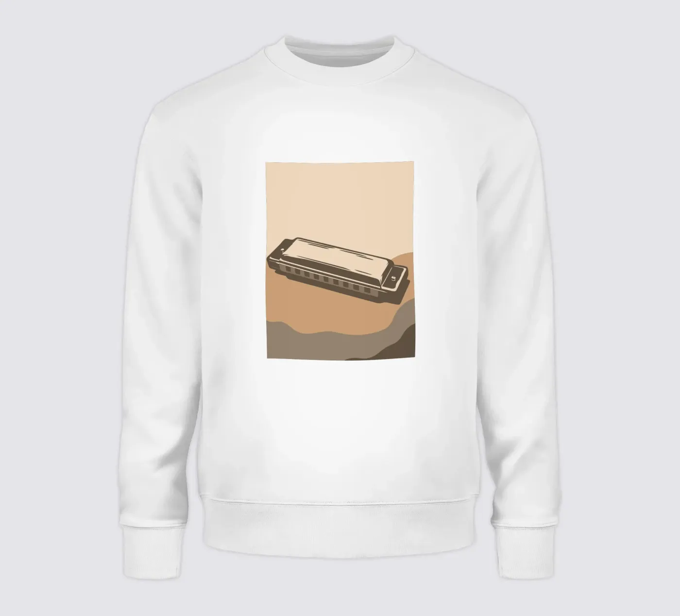 Harmonica sweatshirt van MUSIC EDITION