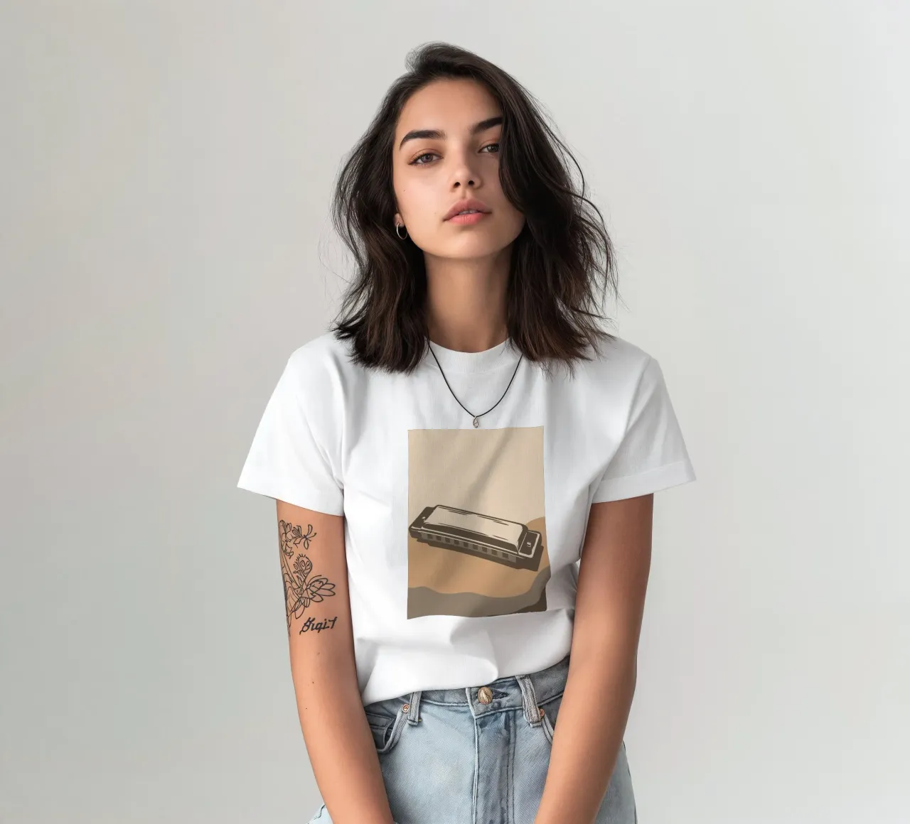 Armonica t-shirt da MUSIC EDITION