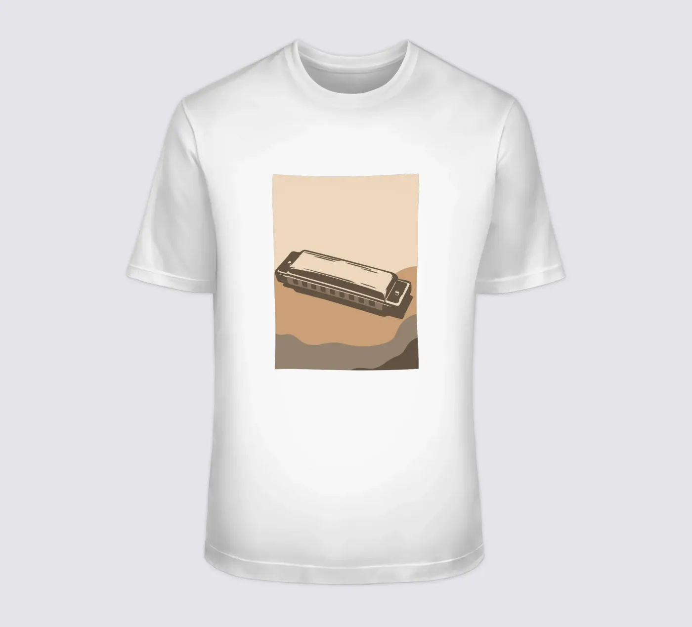 Harmonica t-shirt by MUSIC EDITION