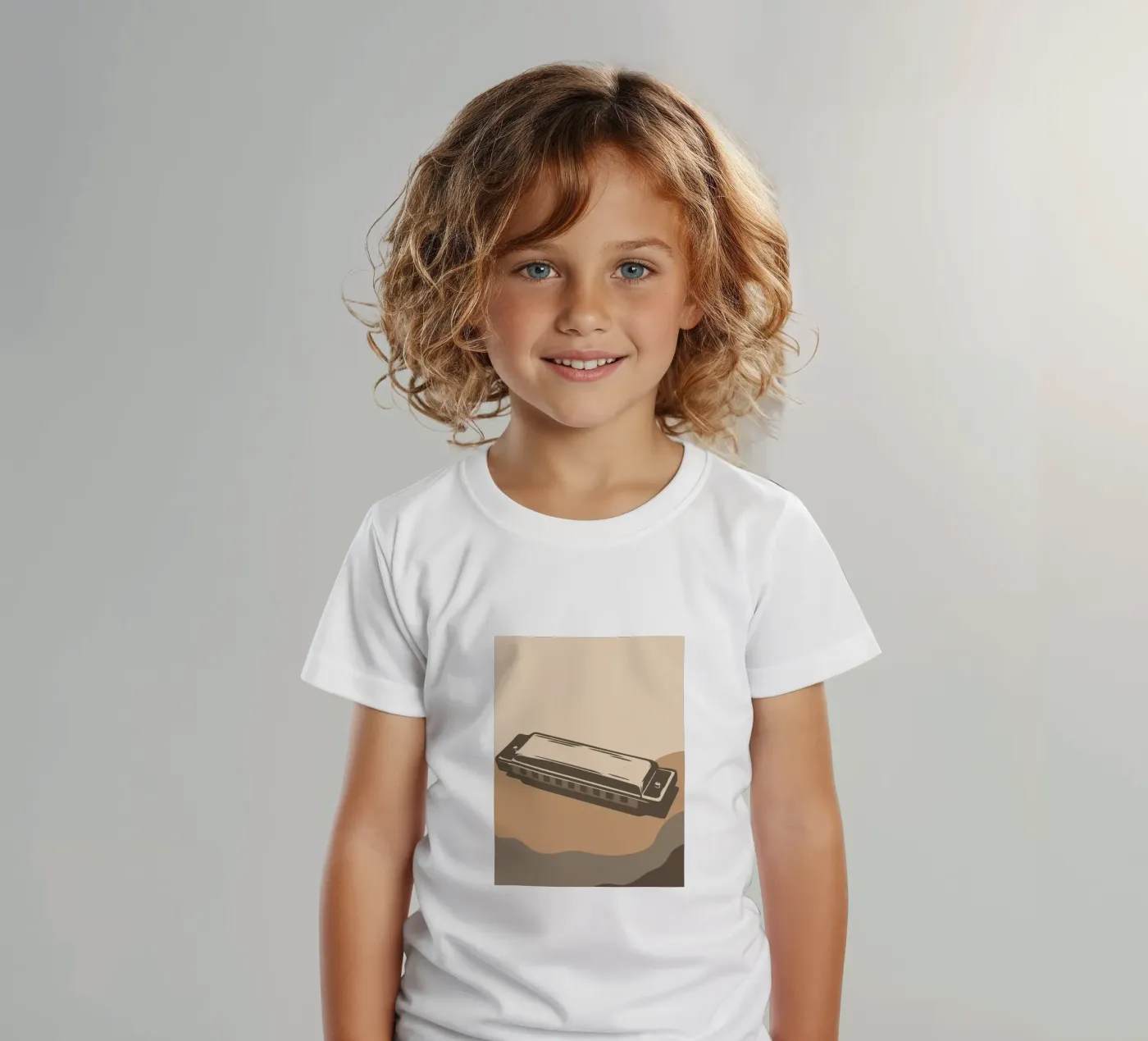 Harmonica kinder t-shirt van MUSIC EDITION