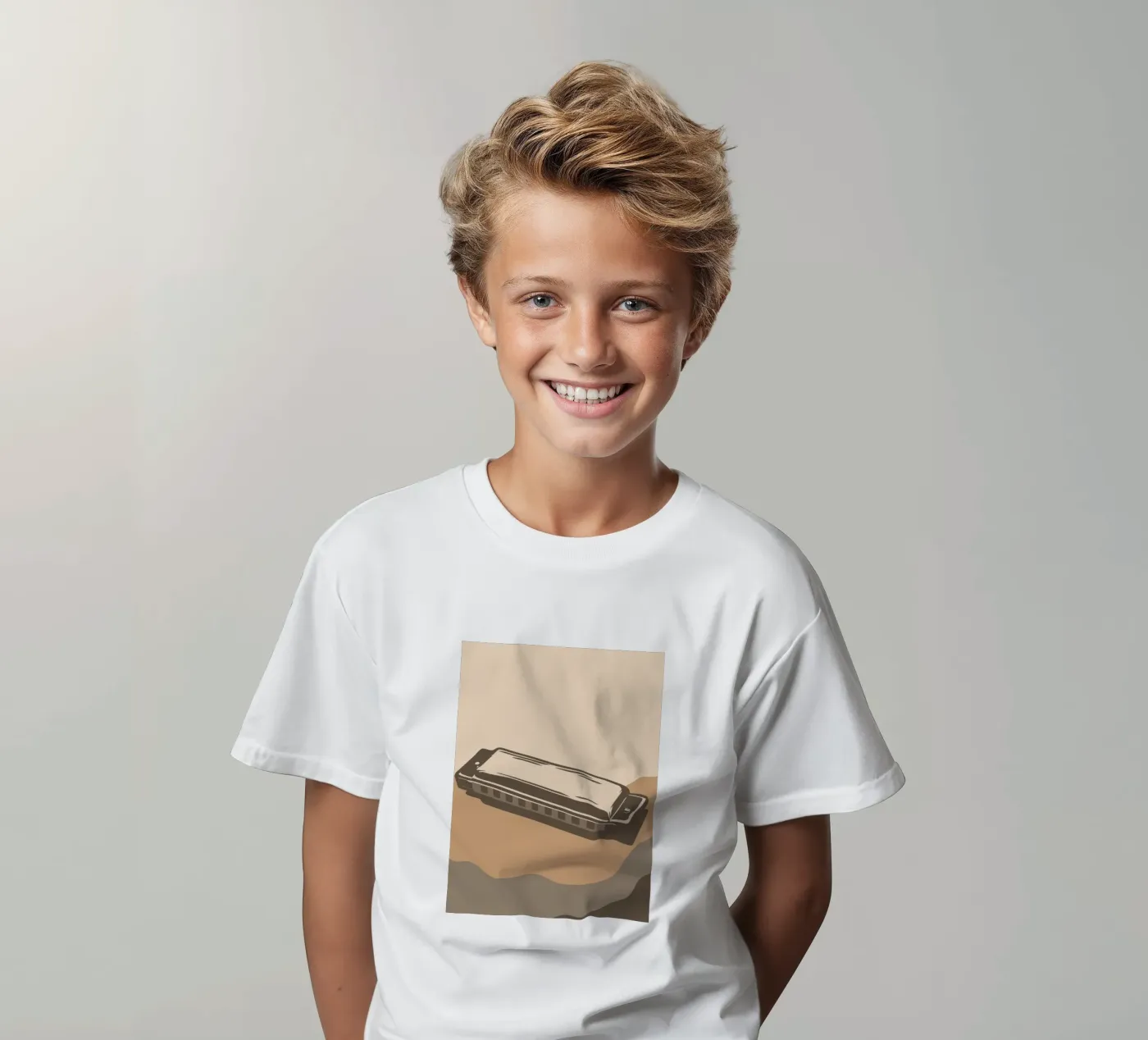 Harmonica Kinder T-Shirt von MUSIC EDITION