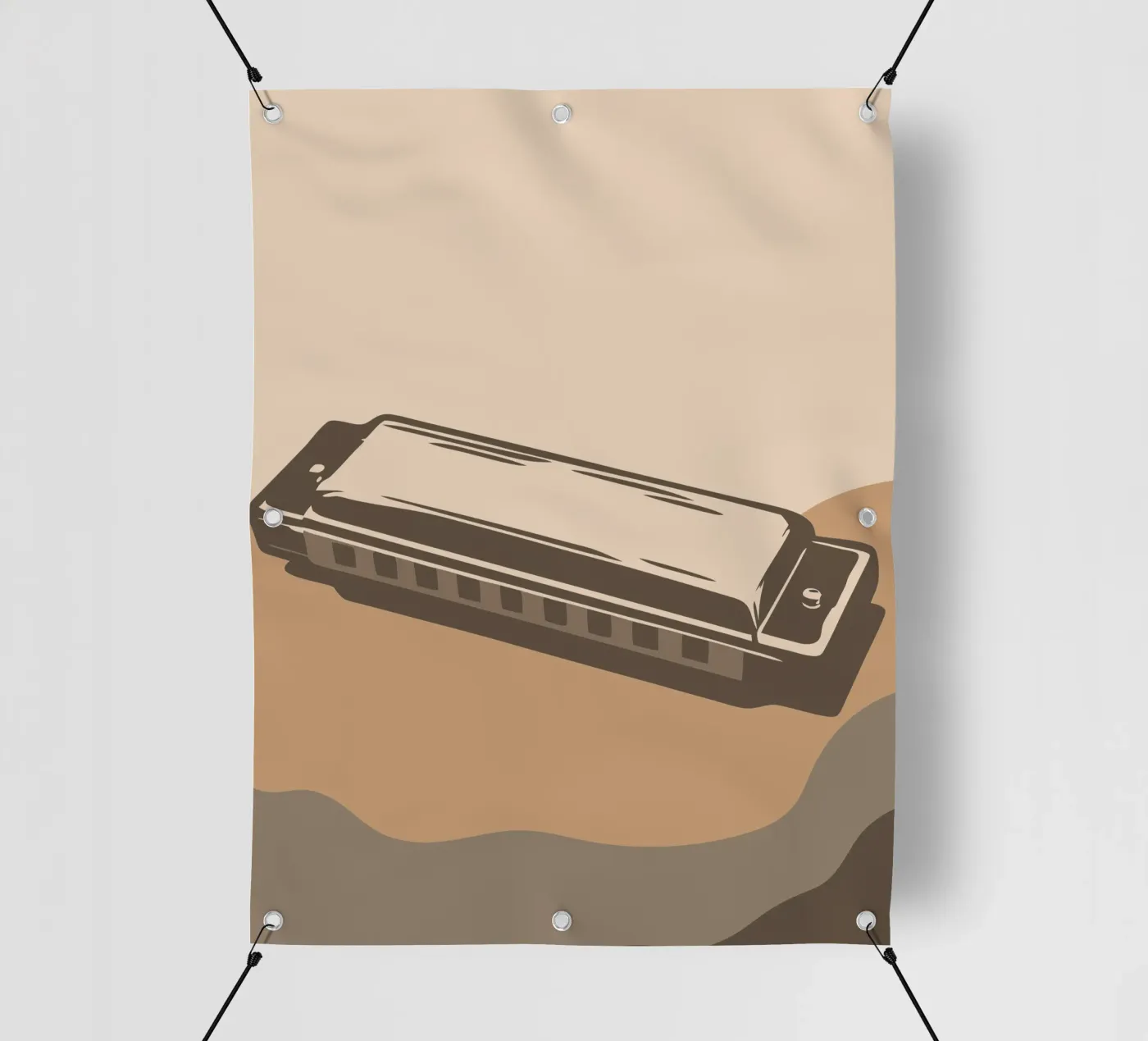 Harmonica pvc-zeil van MUSIC EDITION