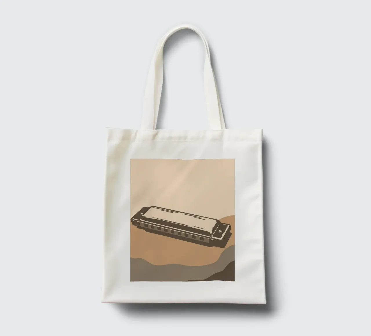 Harmonica tote bag by MUSIC EDITION
