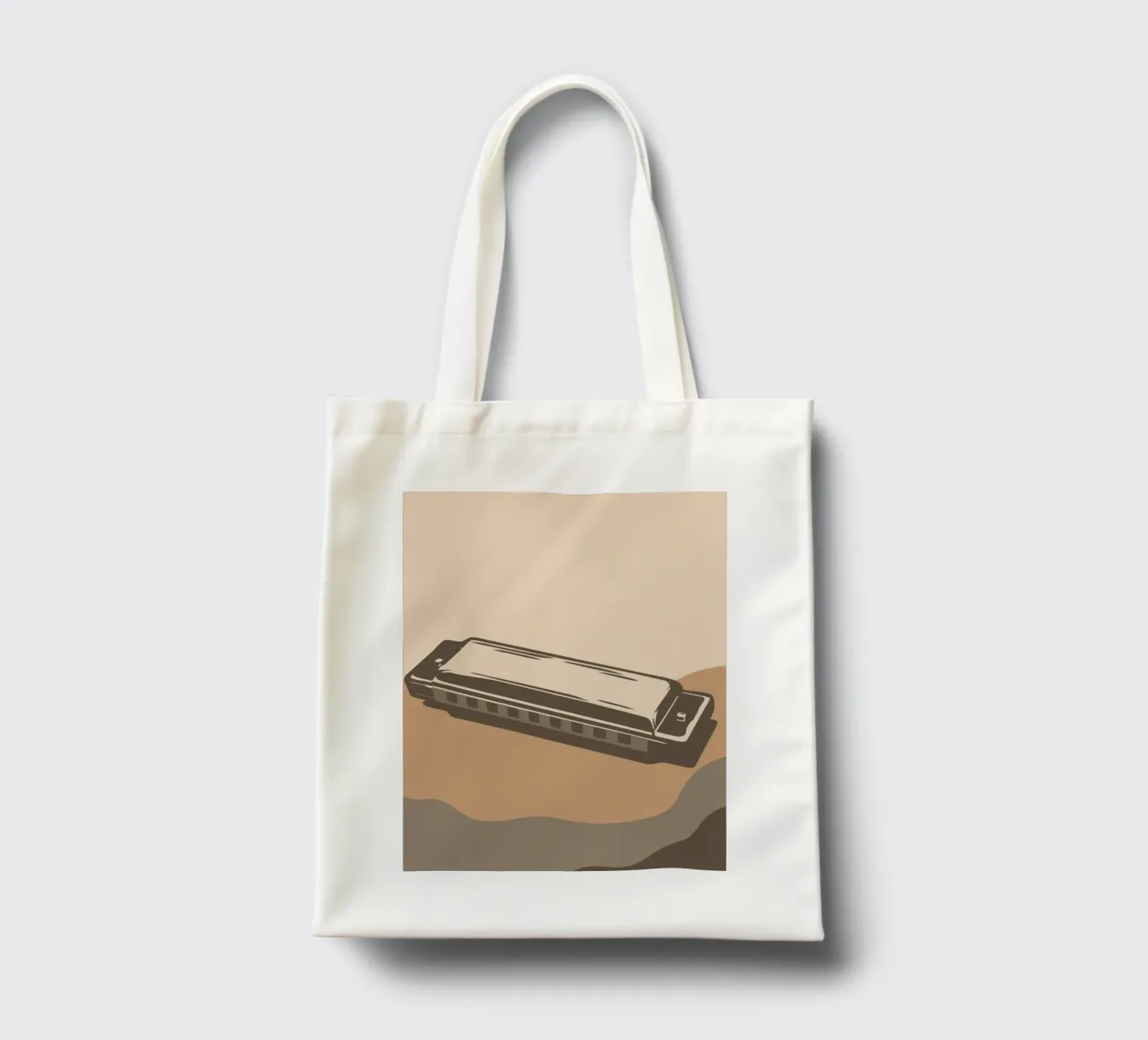Harmonica tote bag by MUSIC EDITION