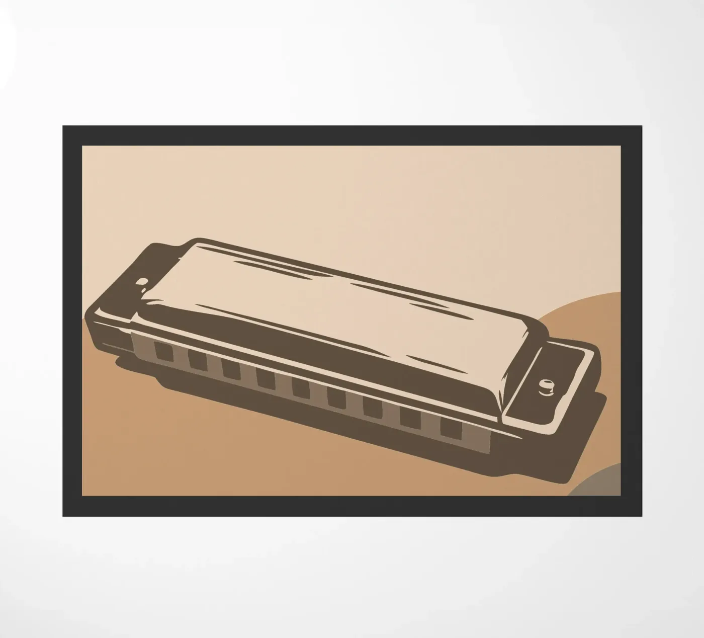 Harmonica paillasson de MUSIC EDITION