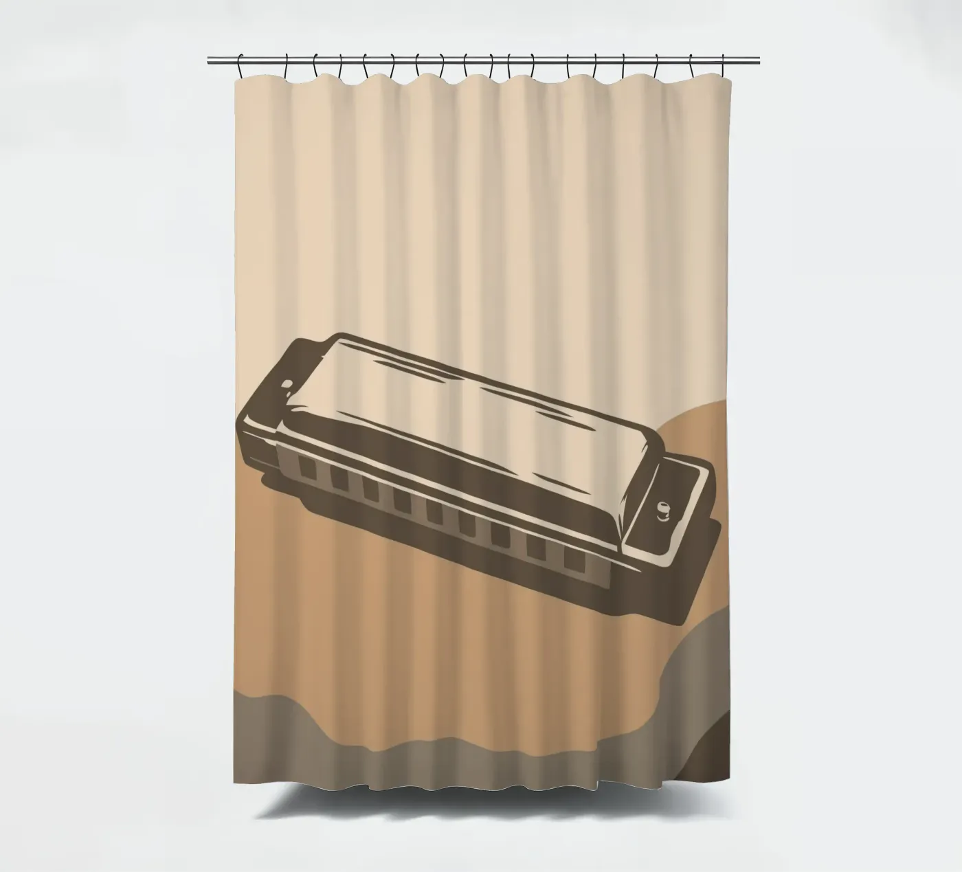 Harmonica rideau de douche de MUSIC EDITION
