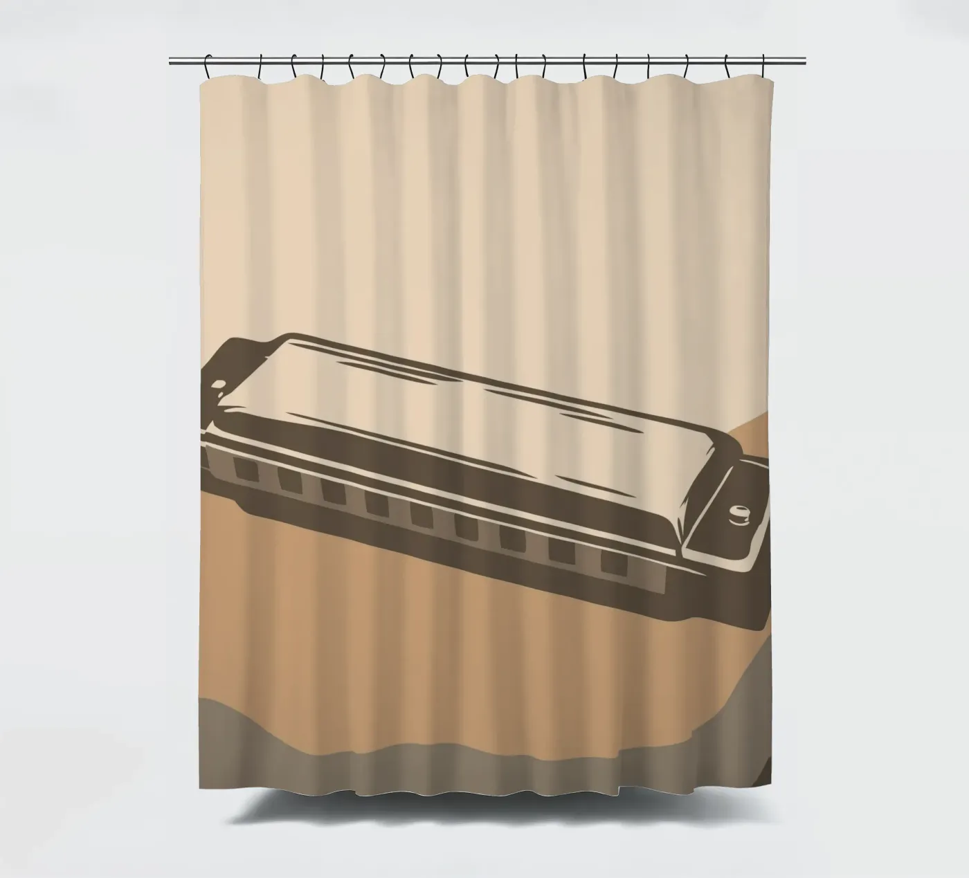 Harmonica rideau de douche de MUSIC EDITION