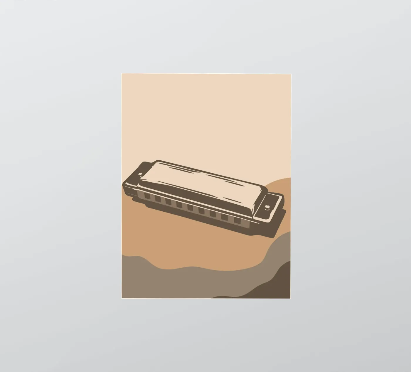 Harmonica sticker by MUSIC EDITION