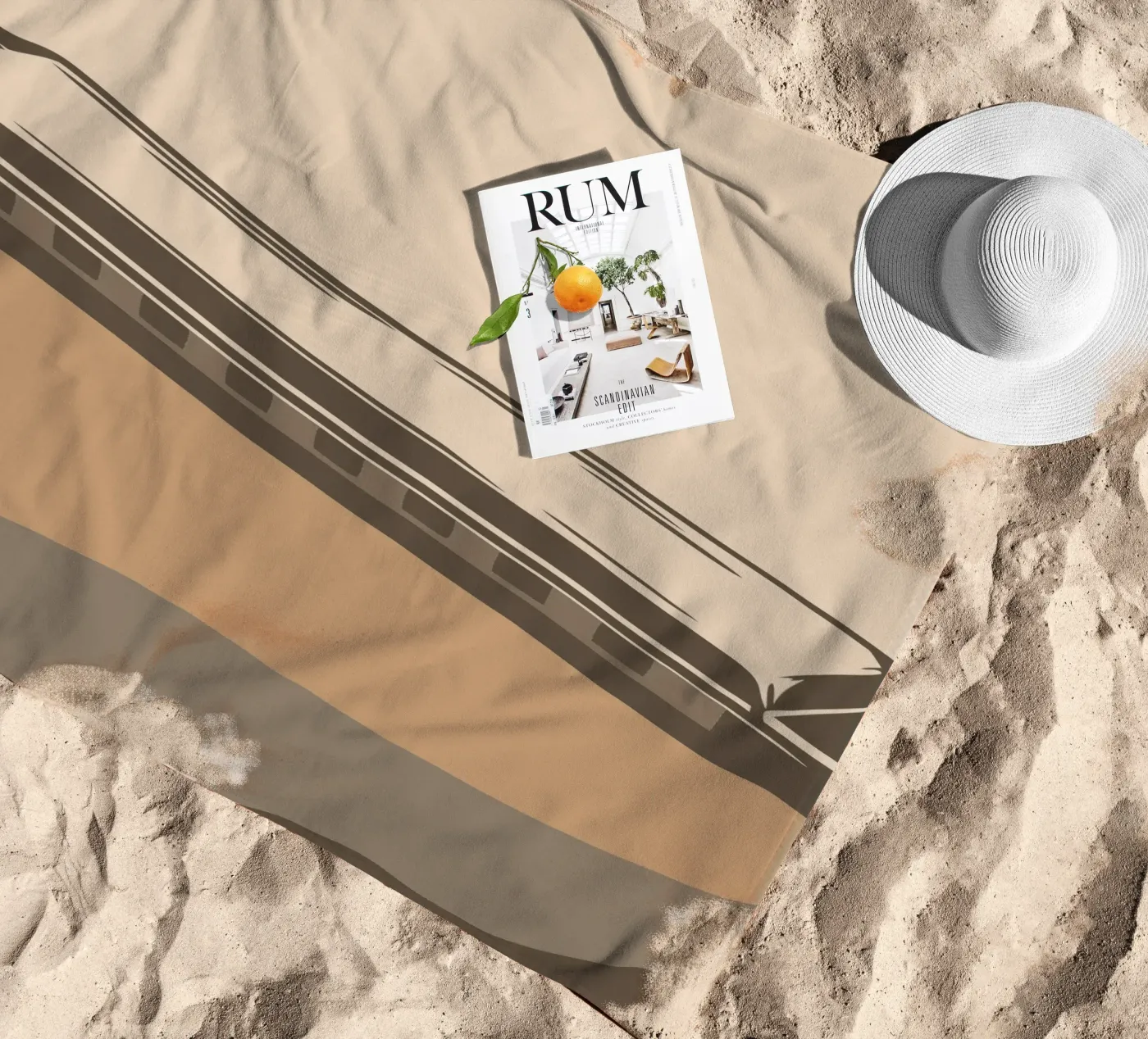 Harmonica serviette de plage de MUSIC EDITION