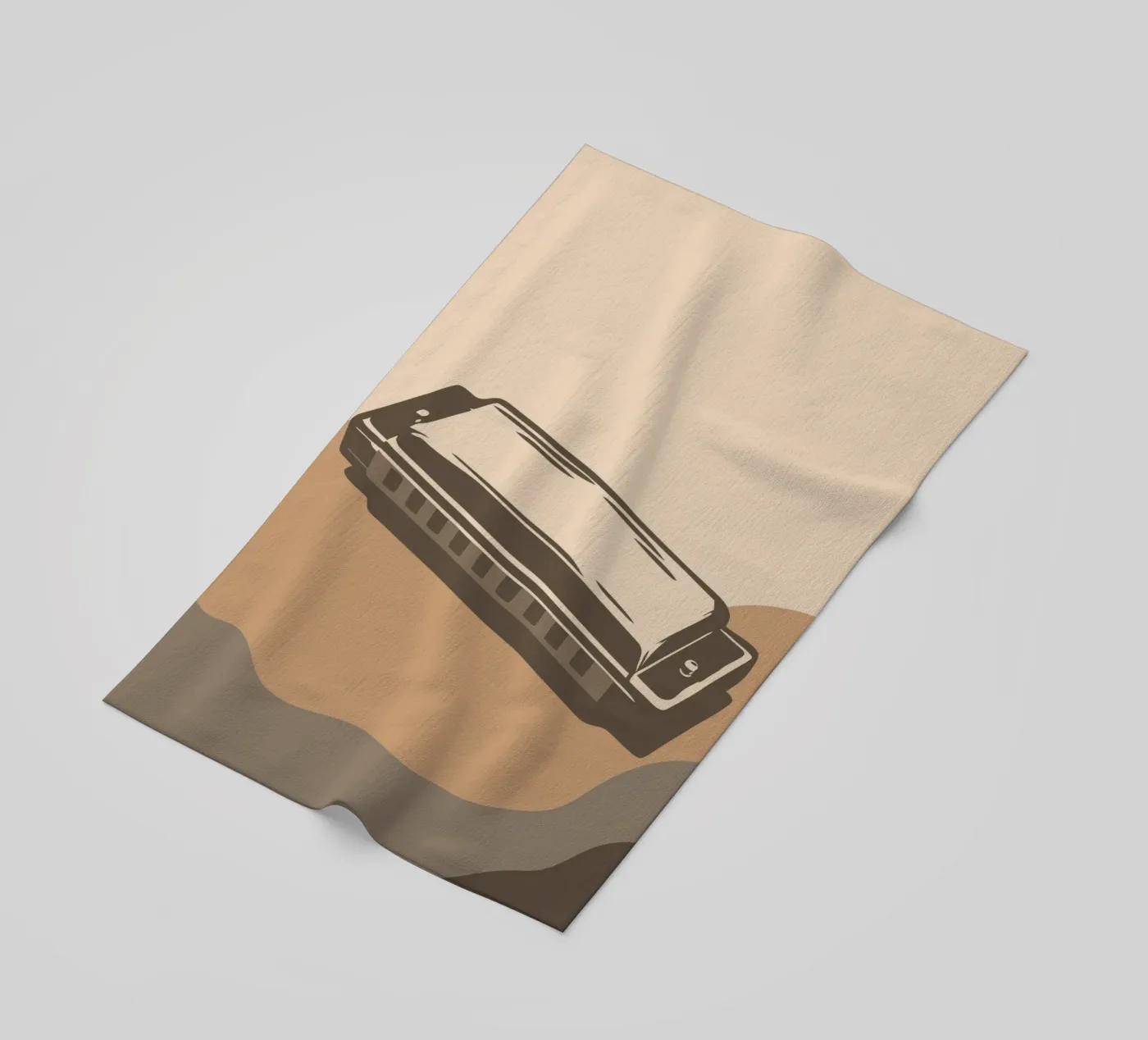 Harmonica serviette de plage de MUSIC EDITION