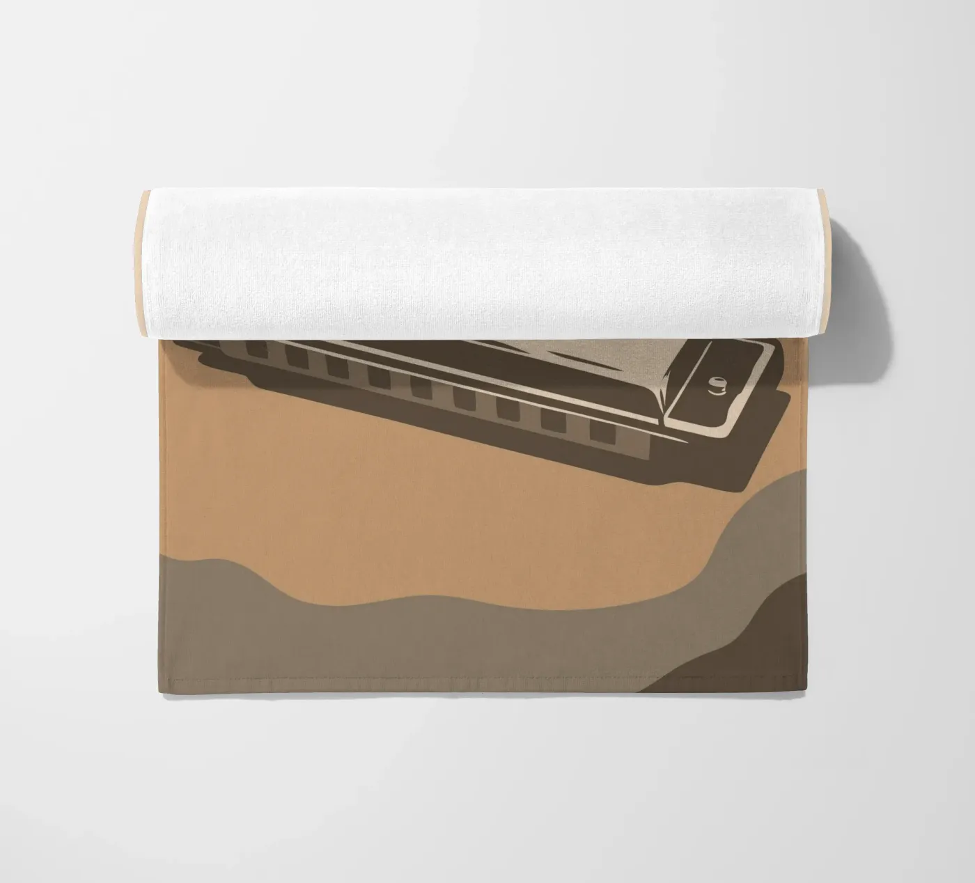 Harmonica serviette de plage de MUSIC EDITION