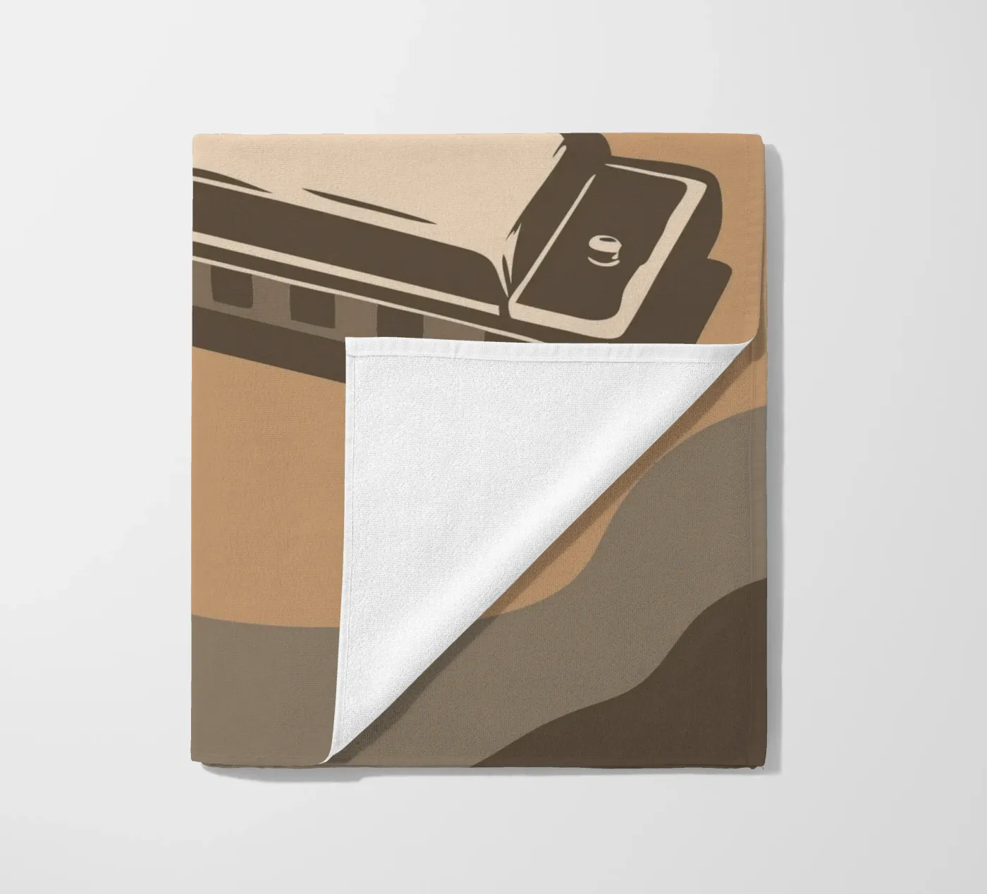 Harmonica serviette de plage de MUSIC EDITION