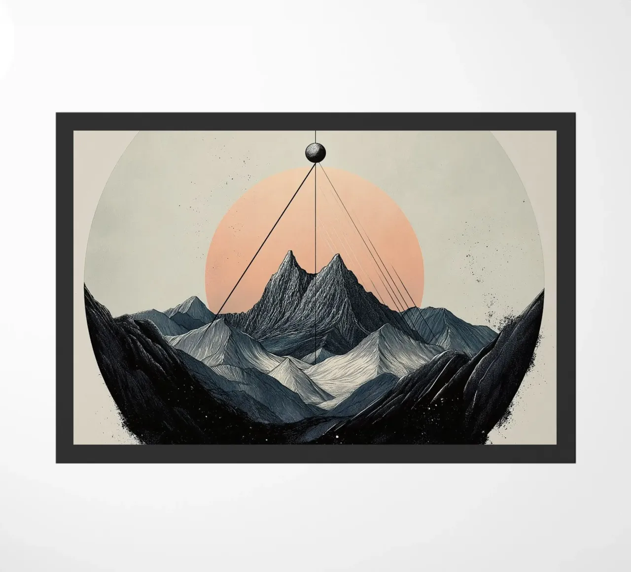 Mountain compass zerbino da Synthaira