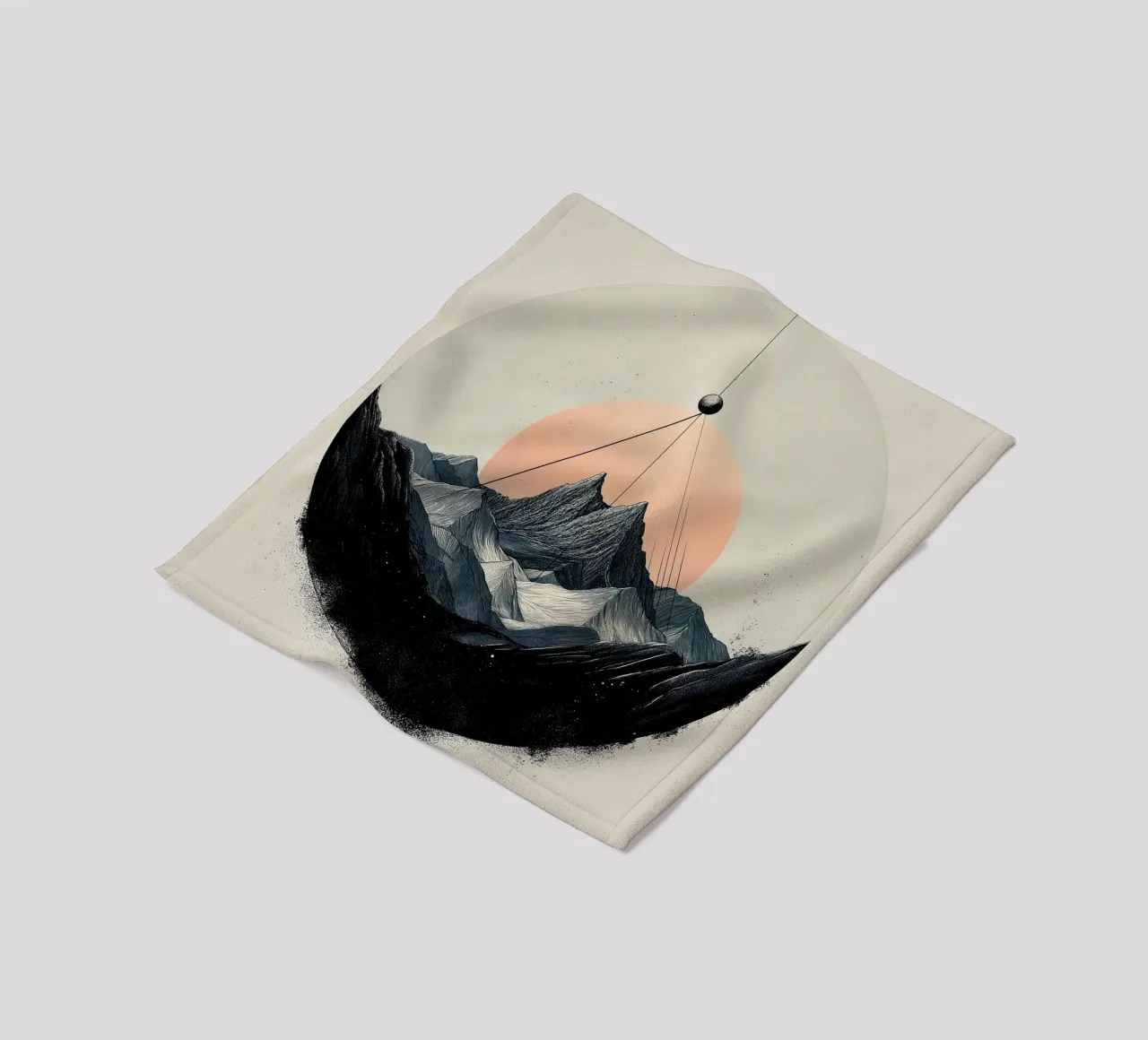 Mountain compass coperta in pile da Synthaira