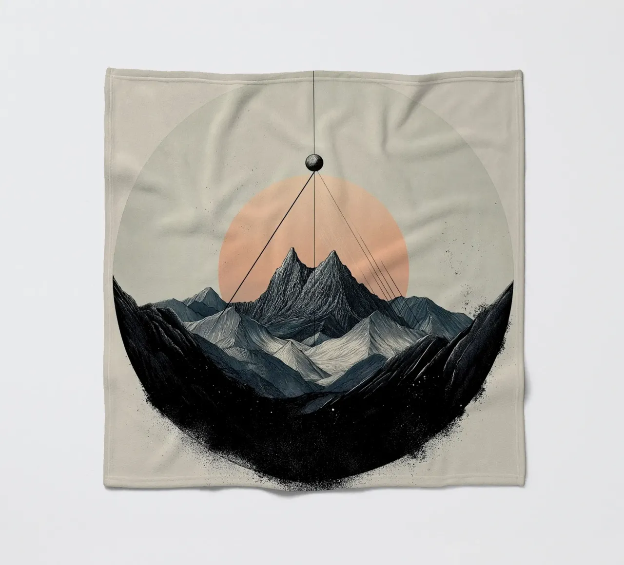 Mountain compass coperta in pile da Synthaira