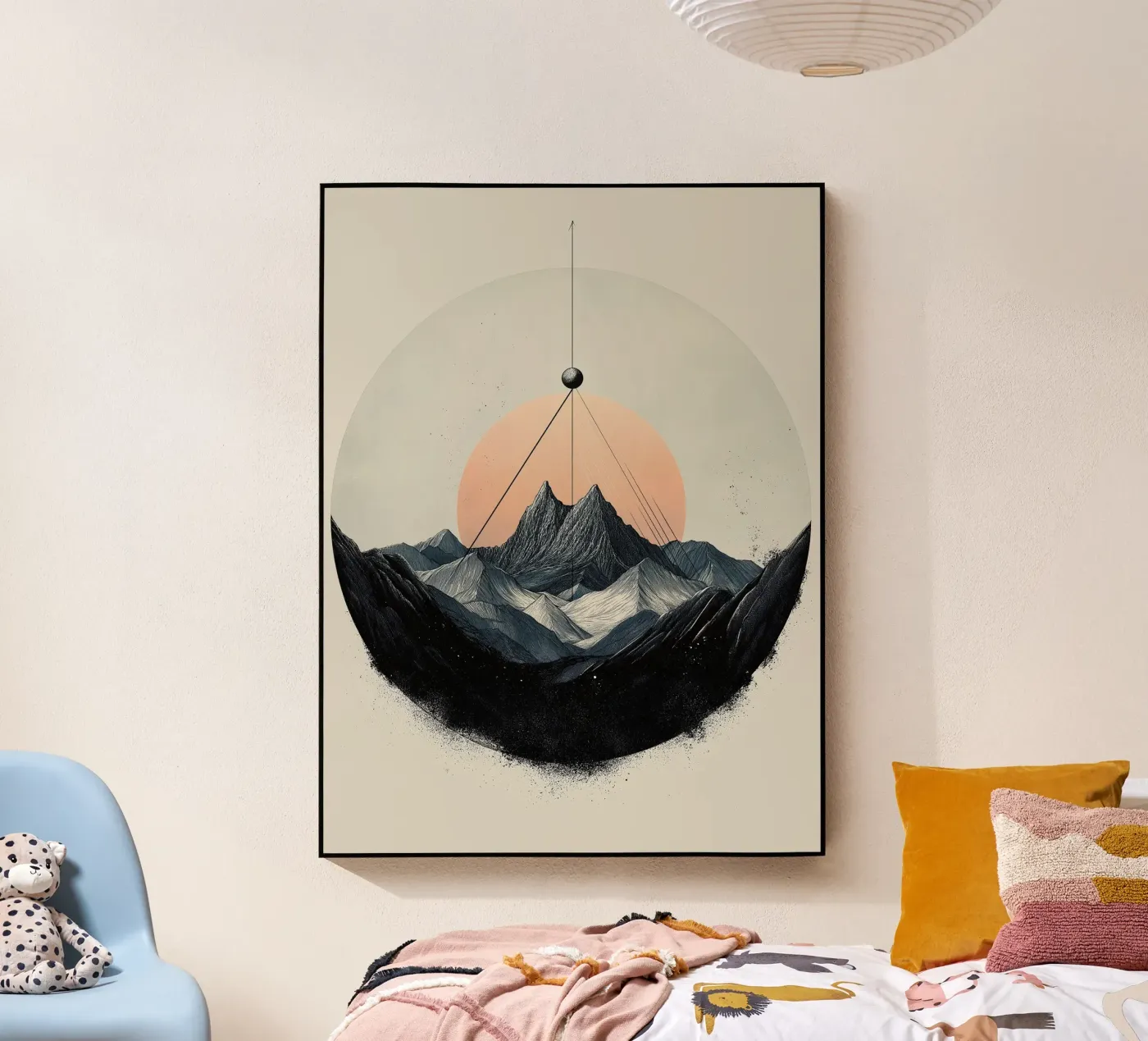 Mountain compass plexiglas de Synthaira