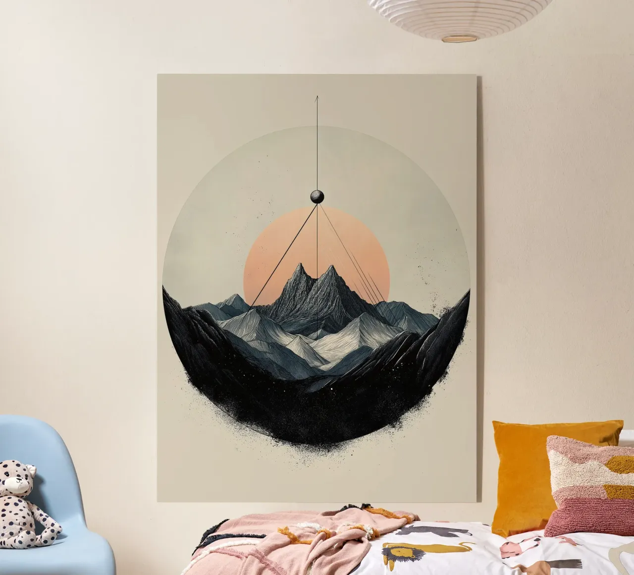 Mountain compass plexiglass da Synthaira