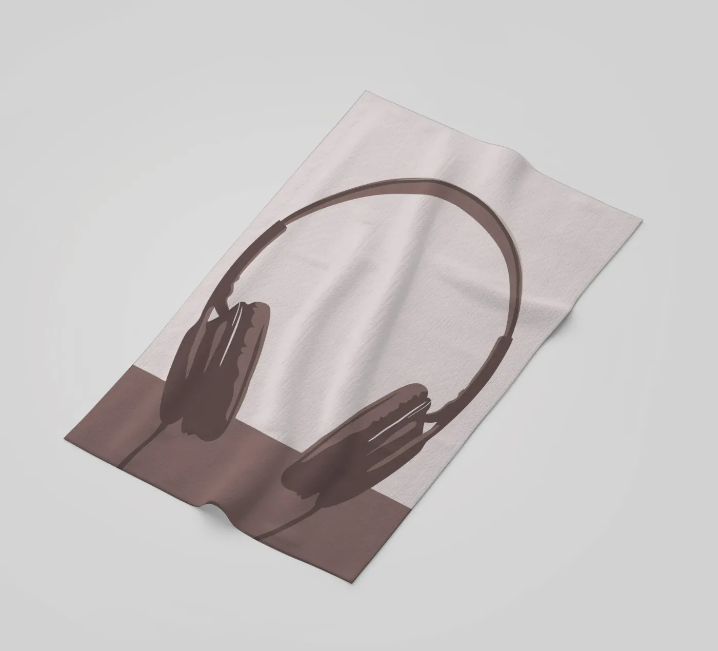 Headphones beach towel by MUSIC EDITION