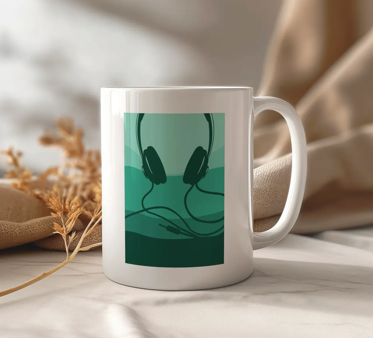 Cuffie tazza in ceramica da MUSIC EDITION