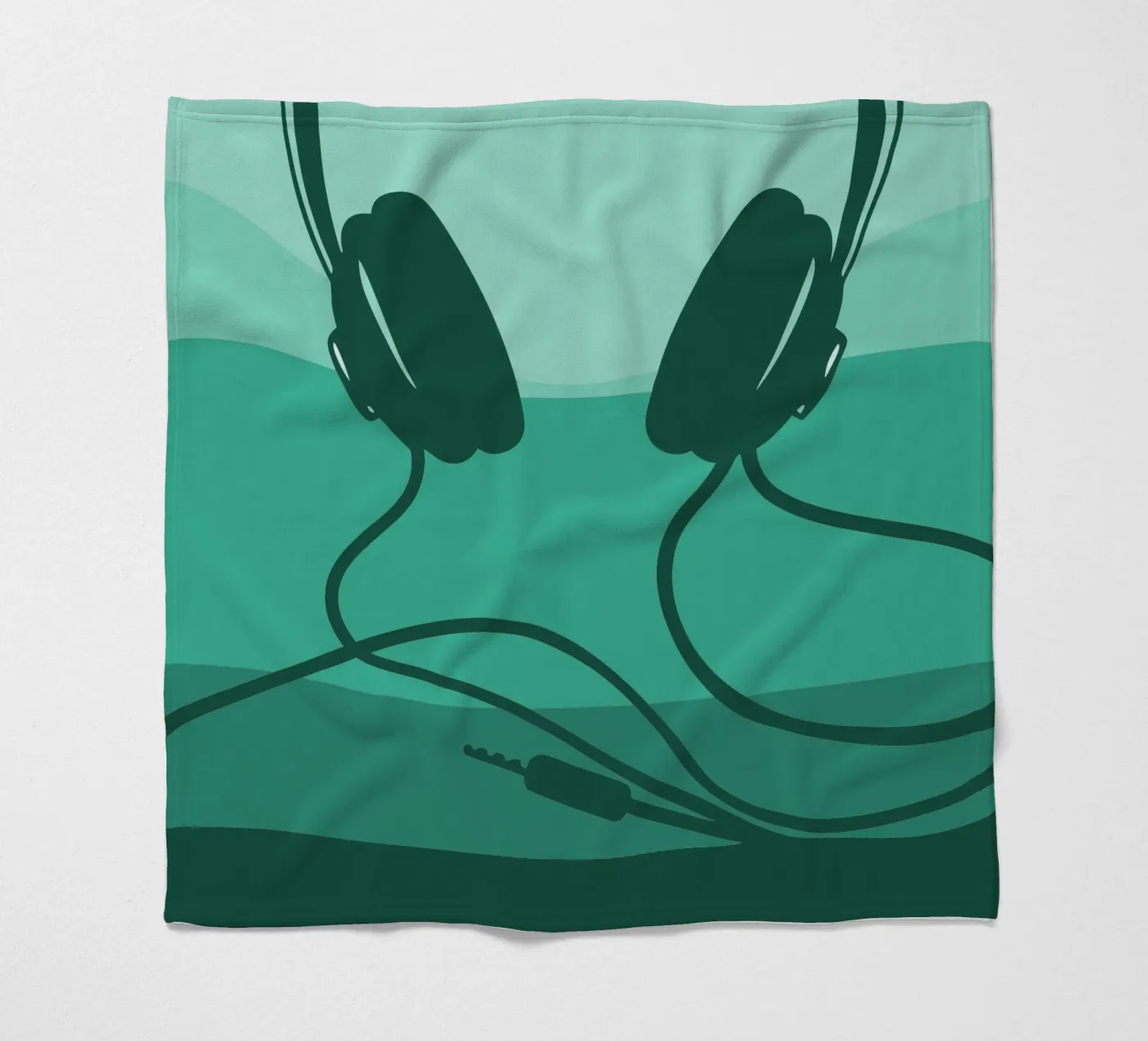 Hoofdtelefoon fleecedeken van MUSIC EDITION