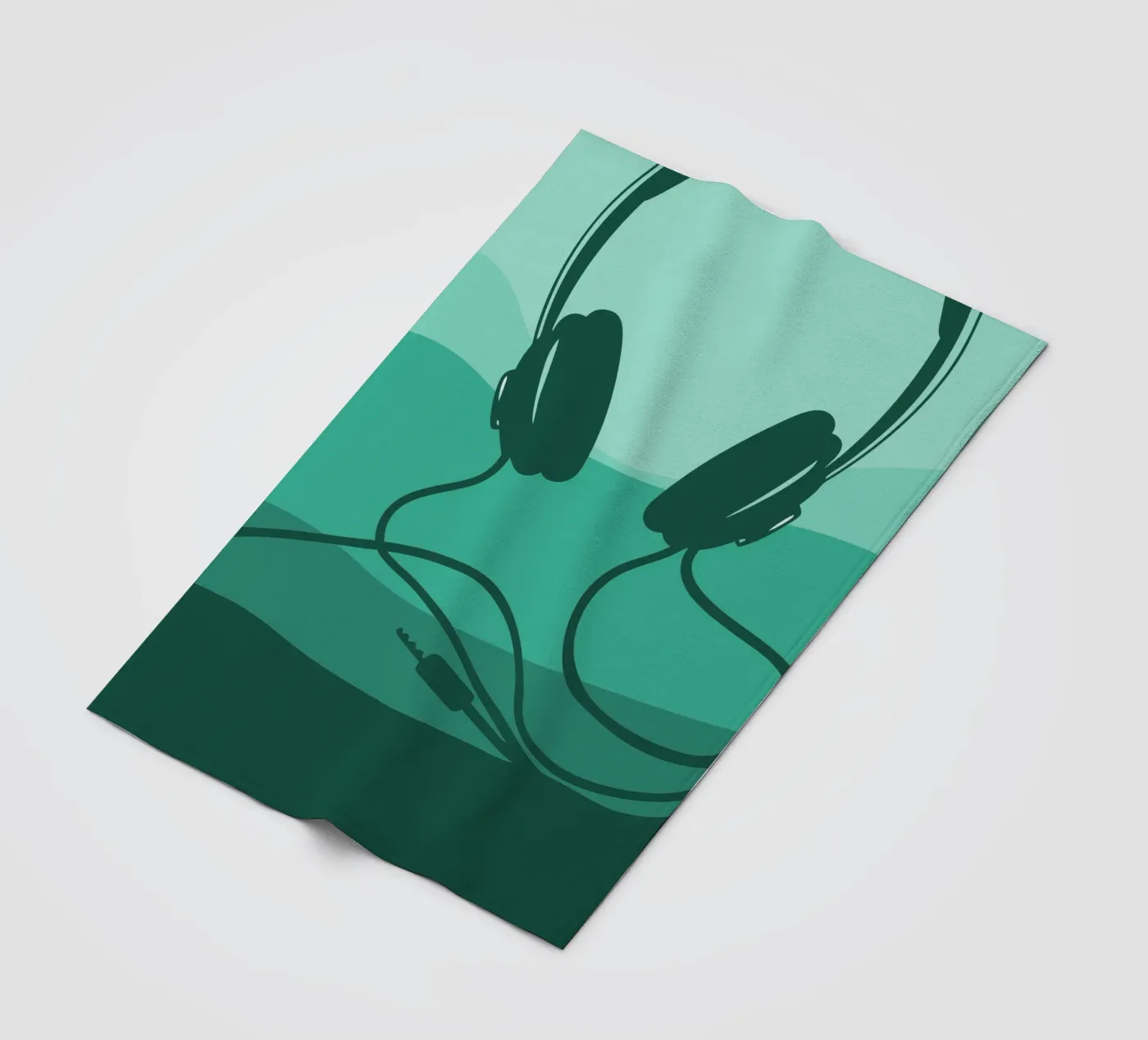 Hoofdtelefoon fleecedeken van MUSIC EDITION