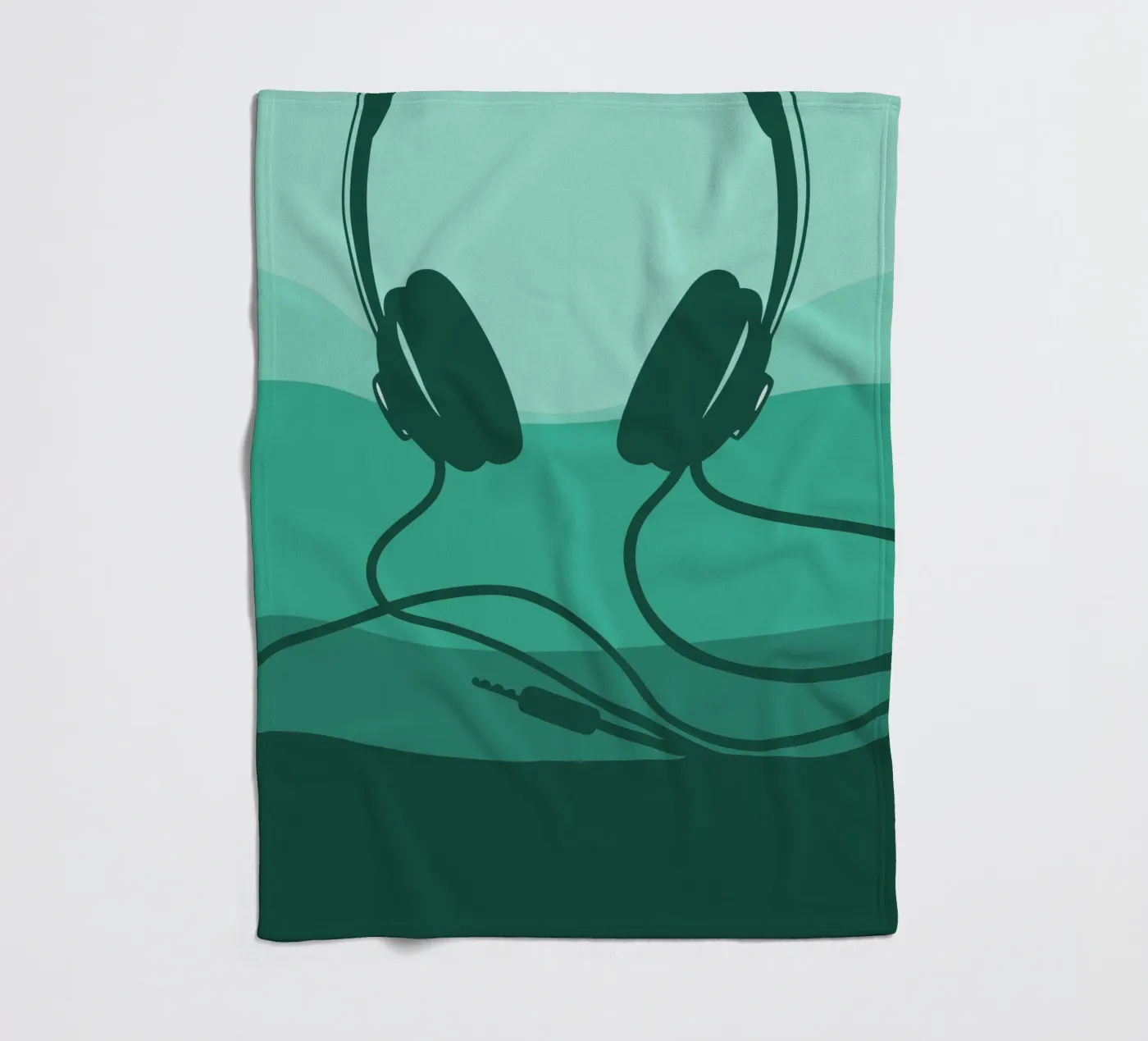 Hoofdtelefoon fleecedeken van MUSIC EDITION