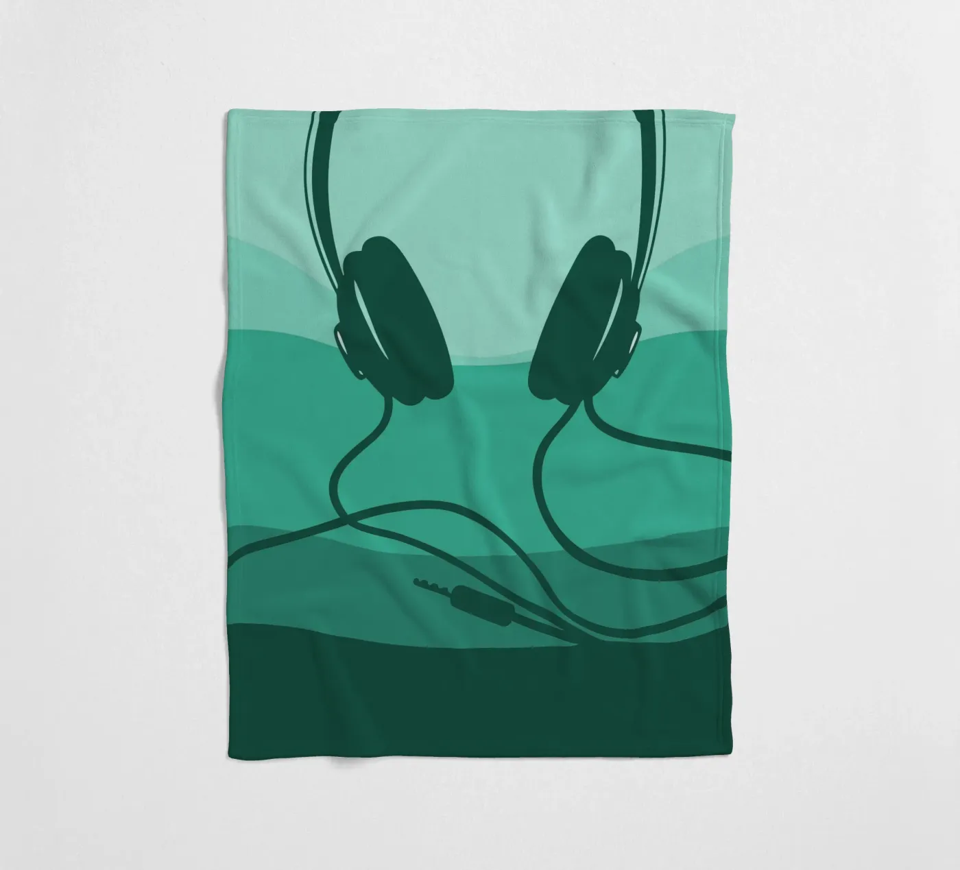 Hoofdtelefoon fleecedeken van MUSIC EDITION