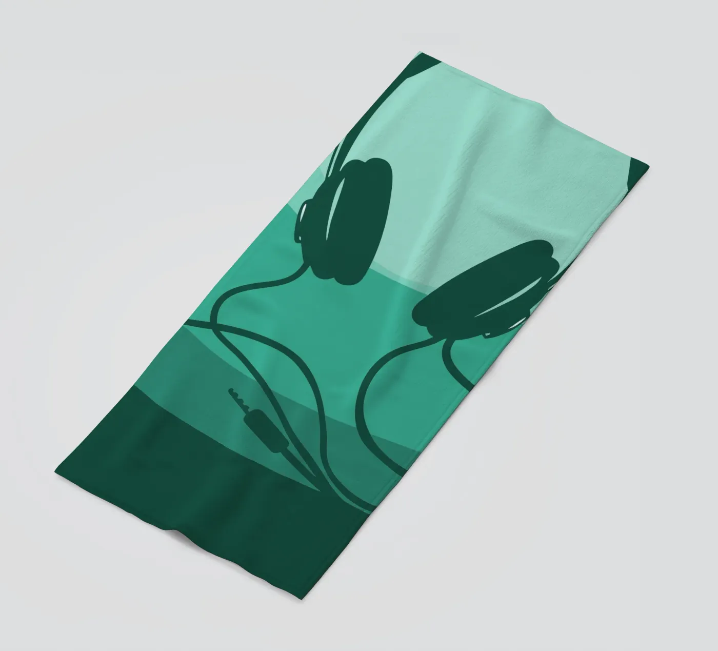 Headphones serviette de plage de MUSIC EDITION