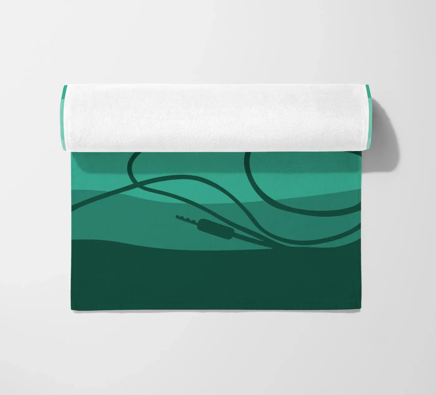 Headphones serviette de plage de MUSIC EDITION