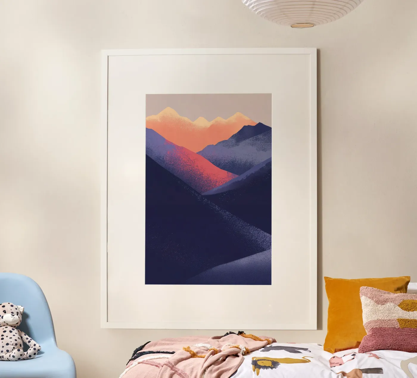 Blue Mountains poster by Synthaira