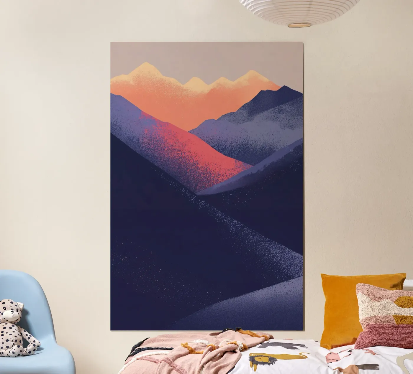 Blue Mountains poster by Synthaira