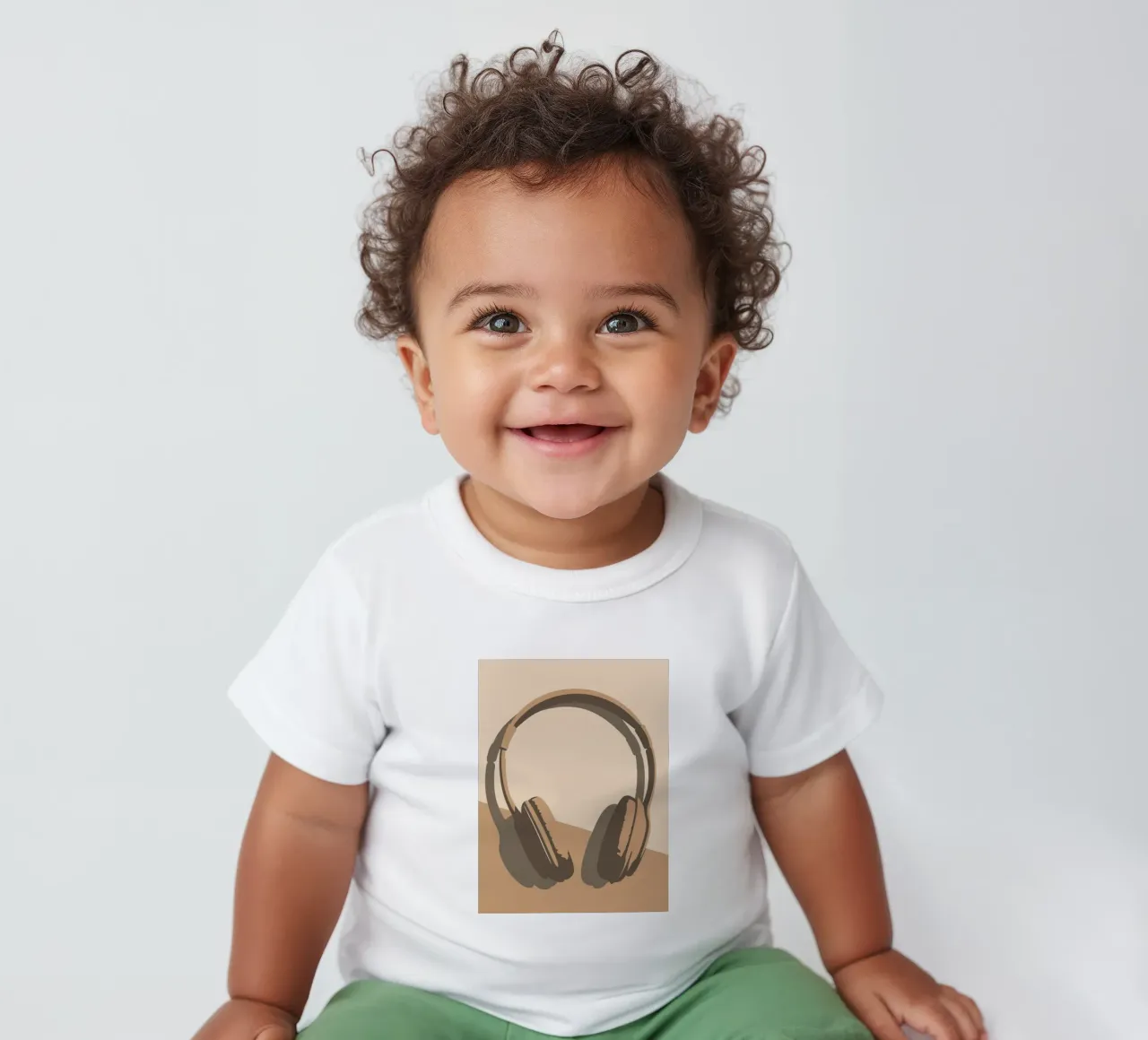 Cuffie maglietta neonato da MUSIC EDITION