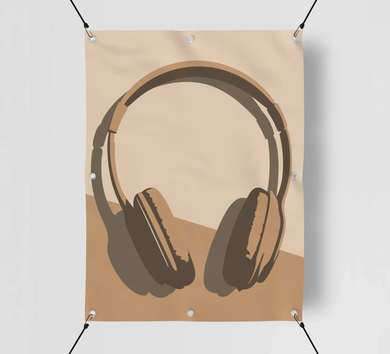 Cuffie telo in pvc da MUSIC EDITION