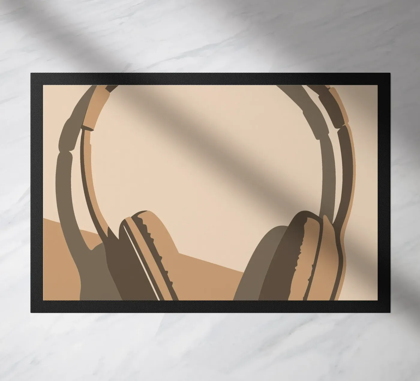 Kopfhörer Fußmatte von MUSIC EDITION