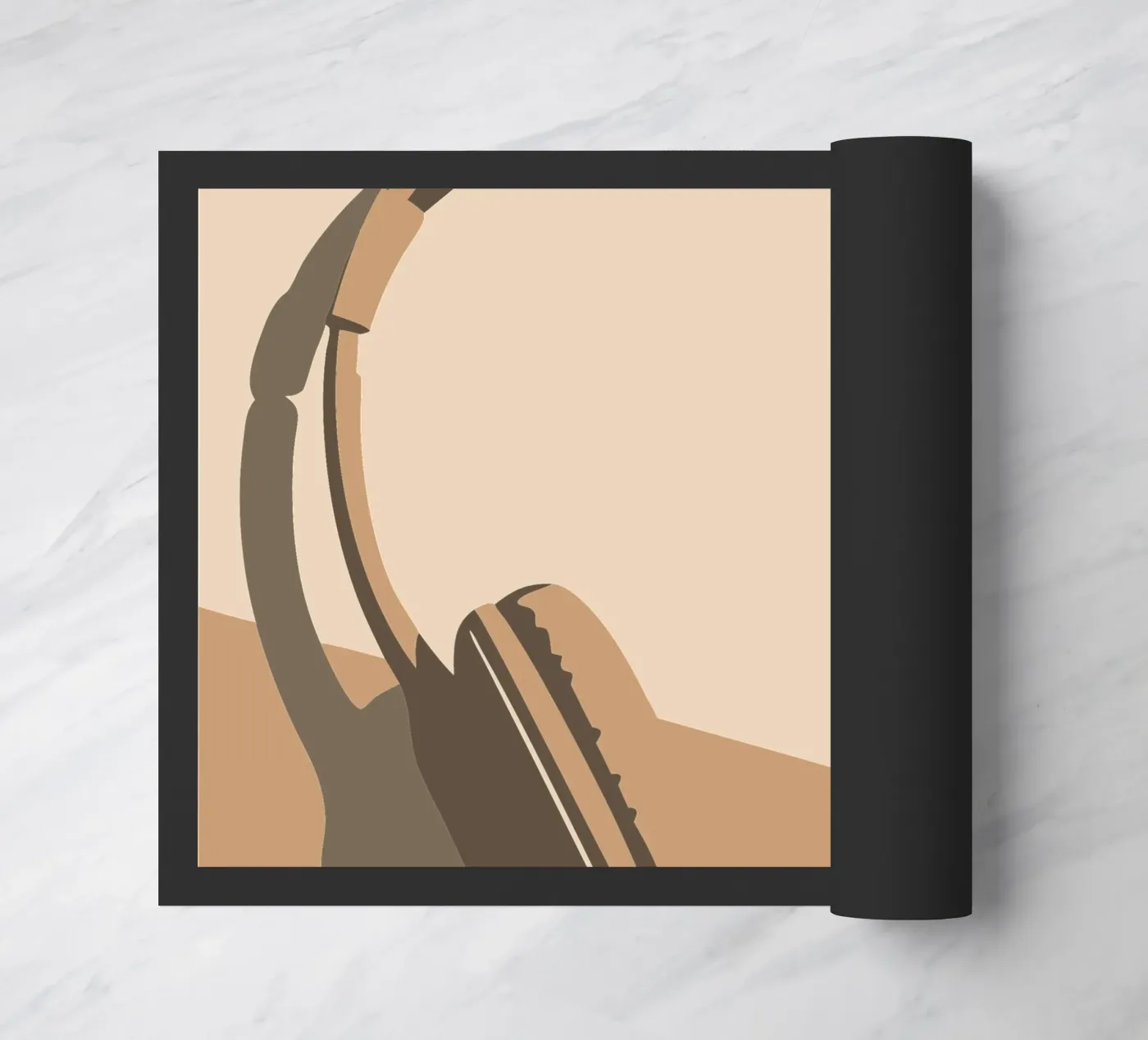 Kopfhörer Fußmatte von MUSIC EDITION