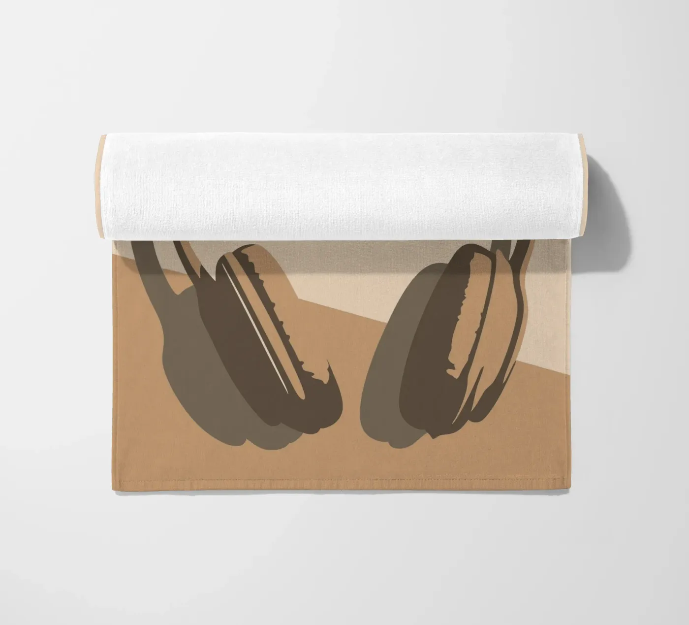 Headphones beach towel by MUSIC EDITION