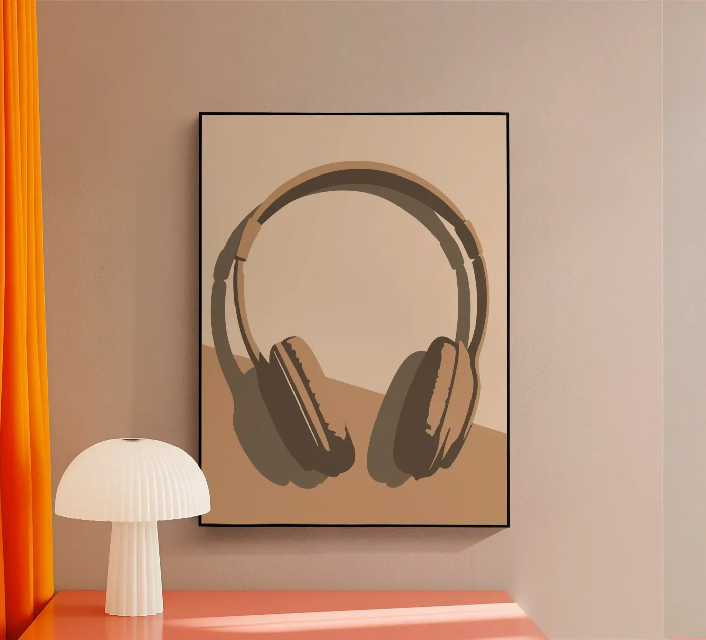 Headphones Acryl-Glas von MUSIC EDITION