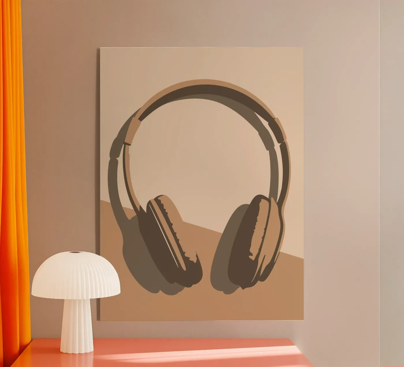 Headphones Acryl-Glas von MUSIC EDITION
