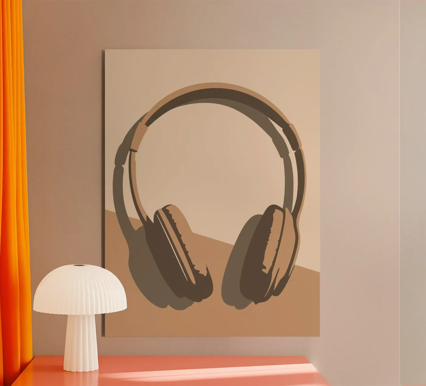 Cuffie alluminio dibond da MUSIC EDITION
