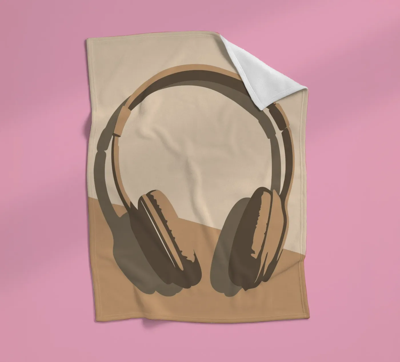 Kopfhörer Fleecedecke von MUSIC EDITION