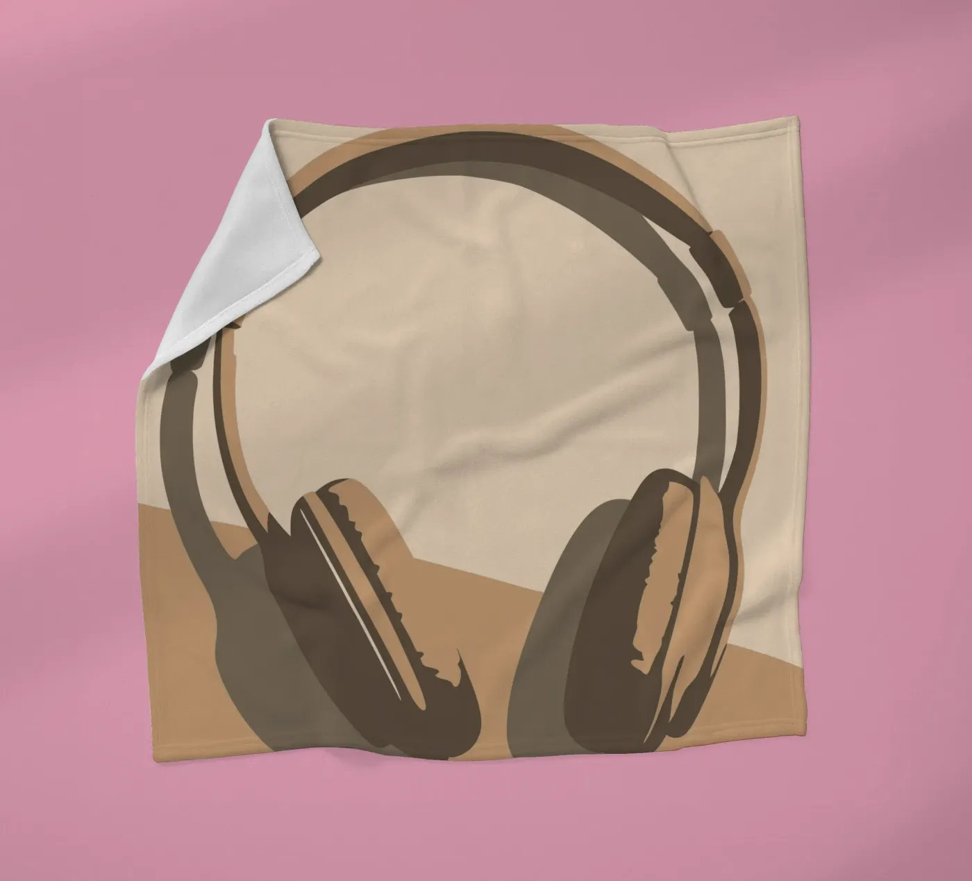 Kopfhörer Fleecedecke von MUSIC EDITION